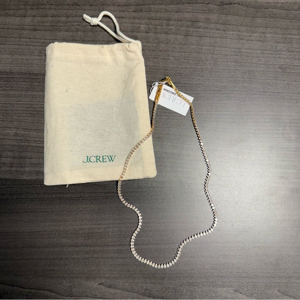 JCREW CZ tennis necklace - Picture 5 of 6